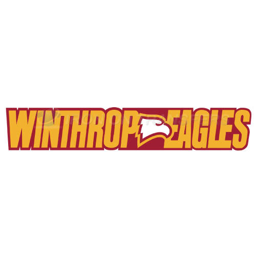 Winthrop Eagles Logo T-shirts Iron On Transfers N7018